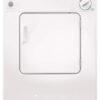 Whirlpool – 3.4 Cu. Ft. Stackable Electric Dryer with Flexible Installation – White