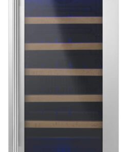 Whirlpool – 34-Bottle Built-In Wine Cooler – Stainless Steel