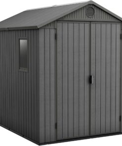 6 x 8 ft Outdoor Garden Storage Shed