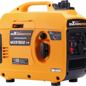 1200W benzinegenerator 230V stille draagbare lichtgewicht generator met USB-uitgangen voor thuis en camping Maxpeedingrods