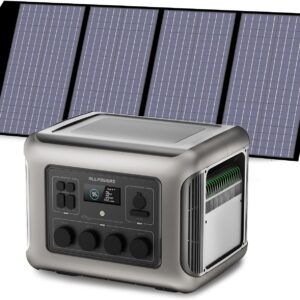 2500W Draagbare zonnegenerator LiFePO4 batterij 2016Wh, draagbare elektrische generator