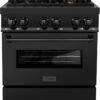 ZLINE Legacy 30″ 4.0 Cu. Ft. Dual Fuel Range RAB-BR-30