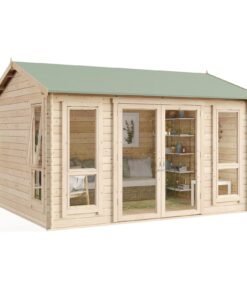 BillyOh Darcy 12×10 Log Cabin Summer House Shed