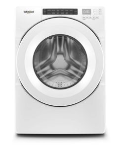 Whirlpool – 4.3 Cu. Ft. High Efficiency Stackable Front Load Washer with 35 Cycle Options – White