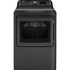 GE – 7.4 Cu. Ft. Electric Dryer with Sensor Dry – Diamond Gray