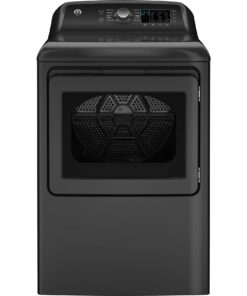 GE – 7.4 Cu. Ft. Electric Dryer with Sensor Dry – Diamond Gray