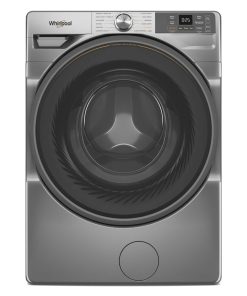 Whirlpool – 4.5 Cu. Ft. Smart Front Load ENERGY STAR Washer with FreshFlow Vent System – Radiant Silver