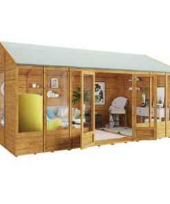 BillyOh Petra 16×10 Reverse Apex Summer House Shed