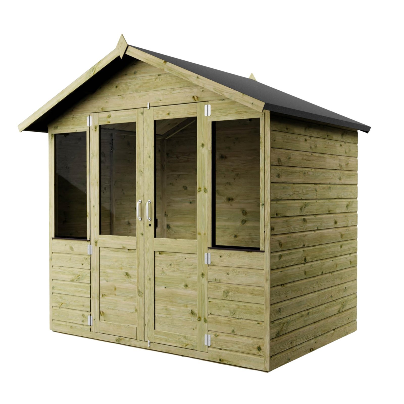 Waltons 7×5 Summerhouse Apex Roof Shiplap Tongue and Groove