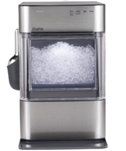 GE Profile – Opal 2.0 Ultra Nugget Ice Maker with Scale Inhibiting Filter – Stainless Steel