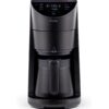 GE Profile – Grind and Brew 10-Cup and Single Serve Brewer with 6 Option Adjustable Burr Grinder – Carbon Black