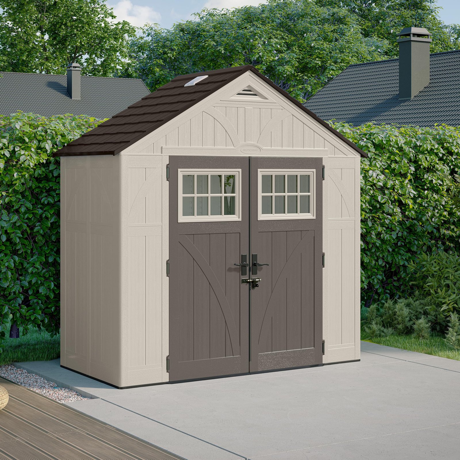 Rowlinson Suncast Tremont Shed 8×4