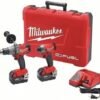 Milwaukee 2897-22 M18 Fuel 2-Tool Combo Kit, Red
