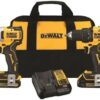 DEWALT ATOMIC 20V MAX* Cordless Drill Combo Kit, Compact (DCK278C2)