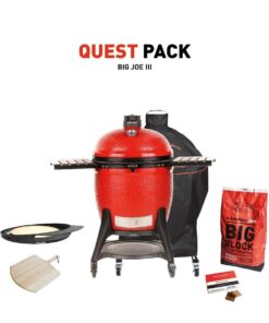 Kamado Joe Big Joe III Charcoal Grill With Quest Pack