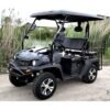 New Gas Golf Cart UTV Hybrid Big Hammer 200 GVX Side by Side UTV With Custom Rims/Tires – Black