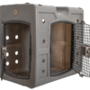 2 Door Side & Front Entry Dog Kennel | Space-Saving SUV Travel Crate