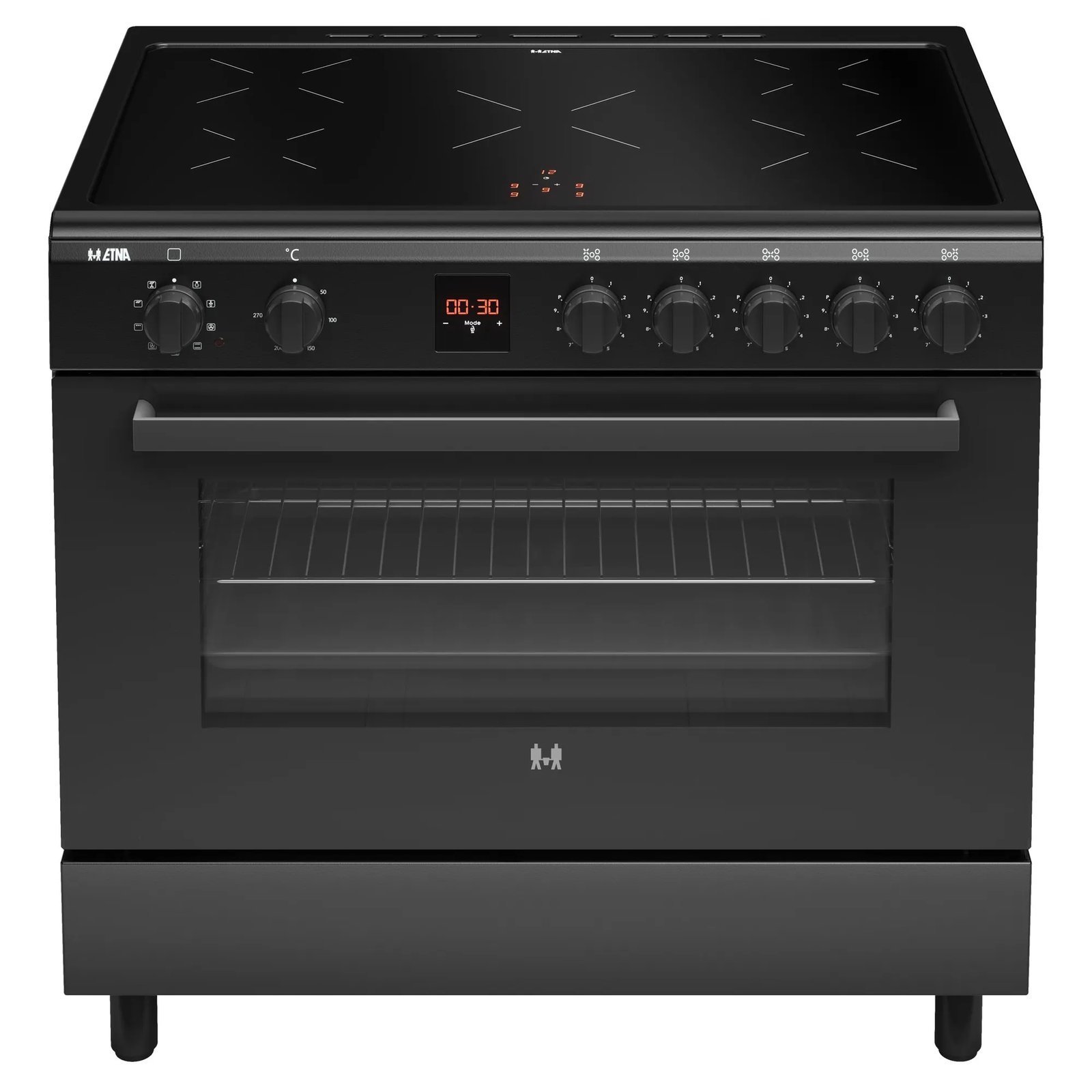 FLAVEL MLN9CRK 90 cm elektrisch keramisch fornuis