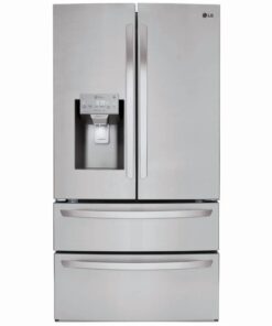 LG 28 Cu. ft. Smart Wi-Fi Enabled French Door Refrigerator, Stainless Steel (LMXS28626S)