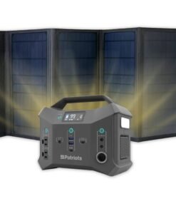Patriot Power Sidekick Solar Generator & Solar Panel