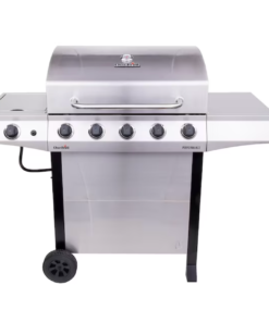 Char-Broil Performance Series Silver 5-Burner Liquid Propane Gas Grill