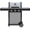 Char-Broil Commercial Series Grill and Griddle Combo Stainless Steel 3-Burner Liquid Propane and Natural Gas Infrared Gas Grill