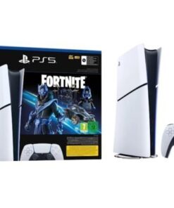 Sony PlayStation 5 PS5 Slim Digital Edition Console – Fortnite Cobalt Star Bundle, EU Plug