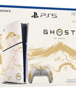 Sony PlayStation 5 PS5 Slim Ultra HD Ghost of Yotei Gold Limited Edition Bundle (US Plug)