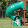 Spiral Left Exit Tube Slide for 5 Foot Decks