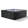 Wave Garda | 4-Person Eco Foam Hot Tub | Integrated Heater | Charcoal Black
