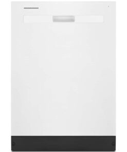 Whirlpool – 24 inch Quiet Dishwasher with Boost Cycle and Pocket Handle – White