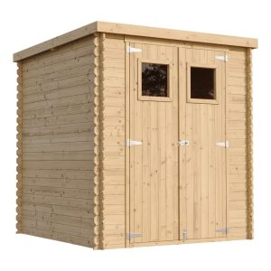 Timbela M309 - Houten tuinschuur 3.53 m2 - tuinhuis voor gereedschaps- en fietsenstalling