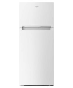 Whirlpool – 18 Cu. Ft. Wide Refrigerator Compatible With The EZ Connect Icemaker Kit – White
