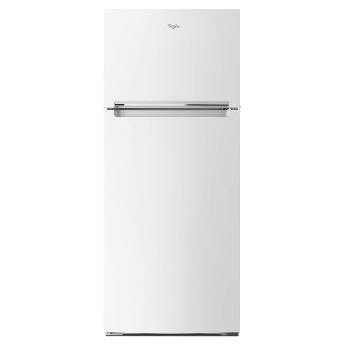 Whirlpool – 18 Cu. Ft. Wide Refrigerator Compatible With The EZ Connect Icemaker Kit – White