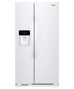 Whirlpool – 25 Cu Ft. Wide Side-by-Side Refrigerator – White