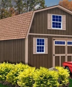 Best Barns Virginia 16×24 Wood Storage Shed Kit