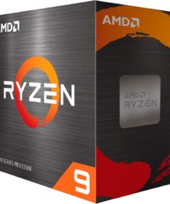 AMD – Ryzen 9 5900XT 16-Core – 32-Thread 3.3 GHz (4.8 GHz Max Boost) Socket AM4 PCI Express 4.0 Unlocked Desktop Processor – Silver