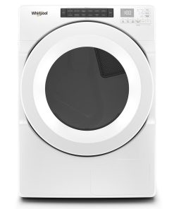 Whirlpool – 7.4 cu.ft Front Load Heat Pump Dryer with Intiutitive Touch Controls, Advanced Moisture Sensing – White