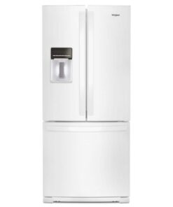 Whirlpool – 30 in. Wide 20 cu. ft. Wide French Door Refrigerator – White