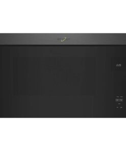 Whirlpool – 1.1 Cu. Ft. Over-the-Range Microwave with Flush Built-in Design – Black Stainless Steel