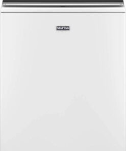 Maytag – 5.3 Cu. Ft. High Efficiency Smart Top Load Washer with Extra Power Button – White