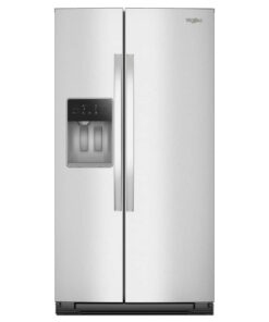 Whirlpool – 36 in. Wide 29 cu. ft. Side-by-Side Refrigerator with TruCool System – Fingerprint-Resistant Stainless Finish