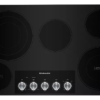 KitchenAid 36″ Electric Cooktop with 5 Elements and Knob Controls