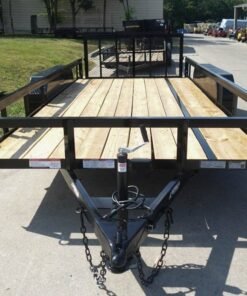2025 7×16 Carry-On HD Landscape Trailer – 10K GVWR, Electric Brakes, Wood Floor