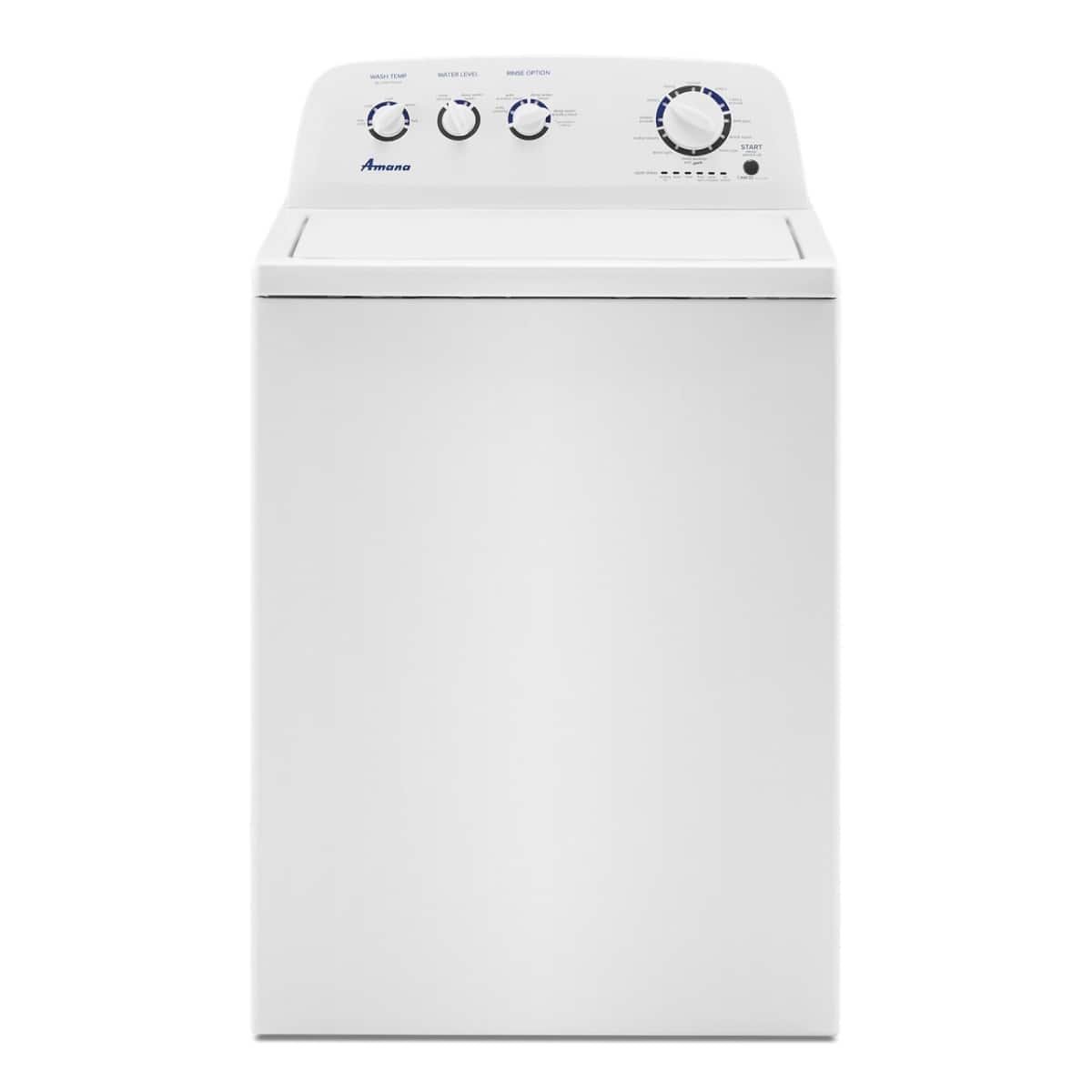 Amana – 3.8 Cu. Ft. High Efficiency Top Load Washer with with High-Efficiency Agitator – White