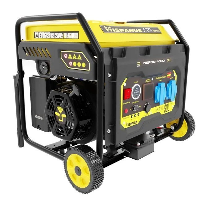 Generator met invertertechnologie van 4000 W met zonne-ondersteuning en Neron Hispanus fotovoltaïsch systeem