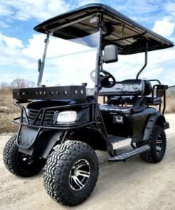 Brand New 48v Electric Golf Cart Lifted & Loaded eMACHINE 2023 – Black