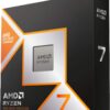 AMD – Ryzen 7 9850X3D 8-Core – 16-Thread 3.4GHz (5.6GHz Max Boost) Socket AM5 PCI Express 5.0 Unlocked Desktop Processor – Silver