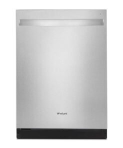 Whirlpool – 24 inch Quiet Dishwasher with 3rd Rack – Stainless Steel