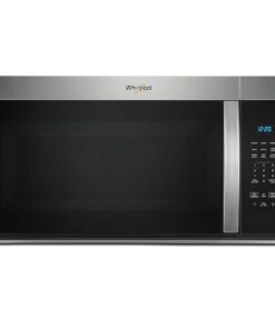 Whirlpool – 1.7 Cu. Ft. Over-the-Range Microwave with 1000-Watts Cooking Power – Stainless Steel